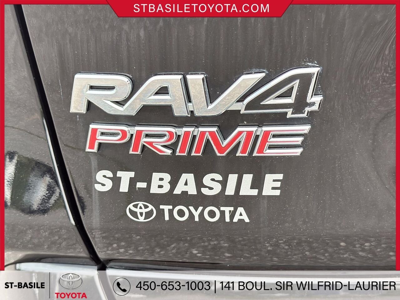 2024 TOYOTA RAV4 PRIME Midnight Black Metallic Saint-Basile-le-Grand - photo #5