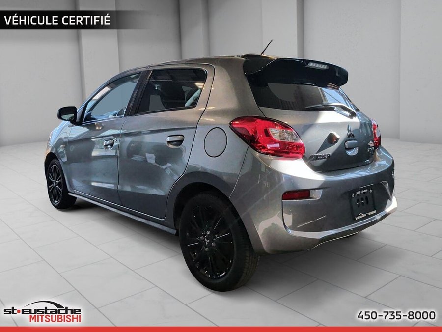Mitsubishi Mirage ES Limited-automatique-camera de recul-ecran tactile-carplay 2019 Gris