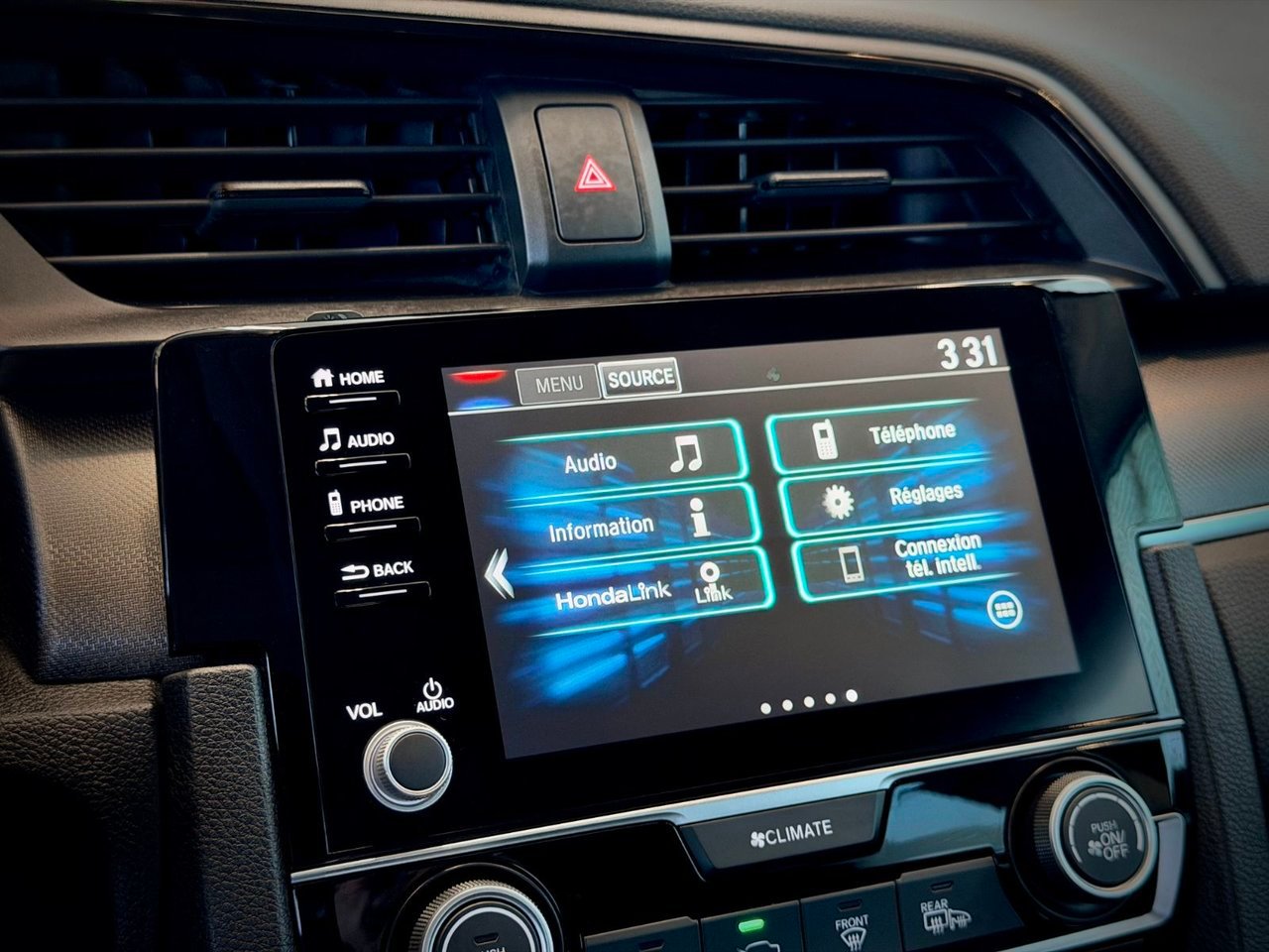 2019 Honda Civic Sedan Black Notre-Dame-des-Prairies - photo #24