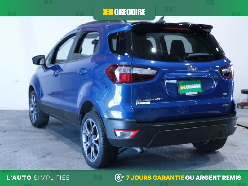 Ford EcoSport 821816 | SES 4 WD AUTO AC TOIT NAV MAGS CAM RECULE BLUETOOT 2020 Bleu Laval - photo #5