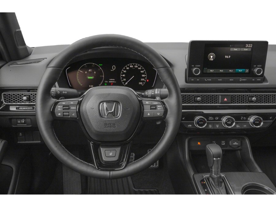 Honda Civic hybride berline 2026 Noir cristal nacré