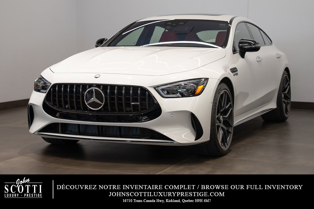 2024 Mercedes-Benz GT AMG White Saint-Eustache - photo #0