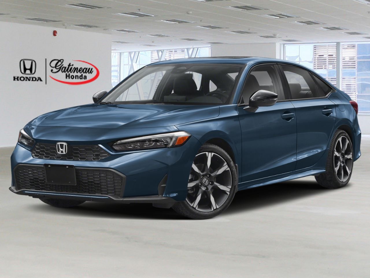 2026 Honda Civic hybride berline Sport Touring eCVT Blue Gatineau - photo #0