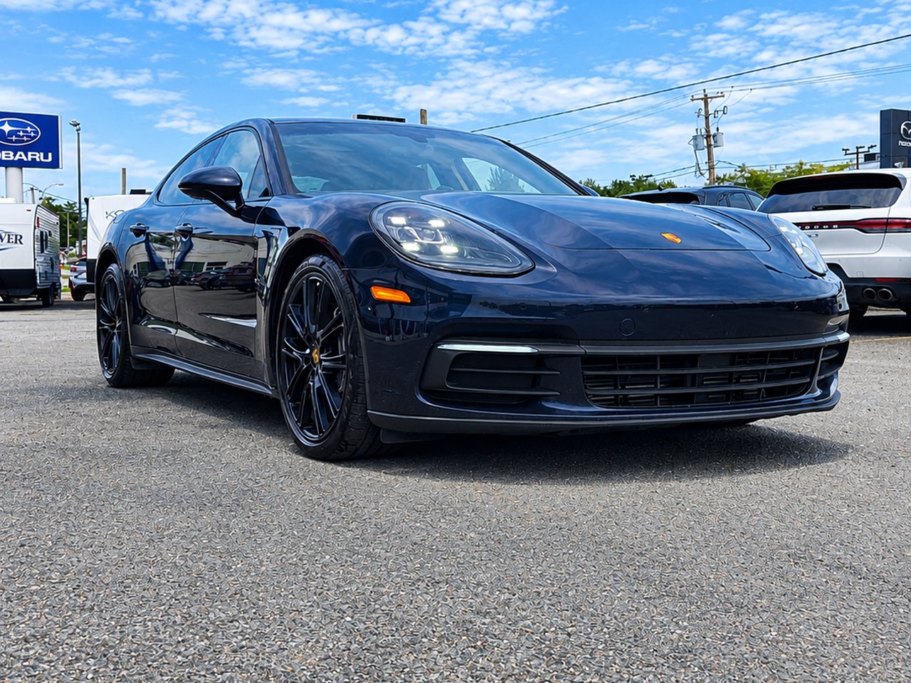 Porsche Panamera 4 Chrono 2019 Bleu Granby - photo #8