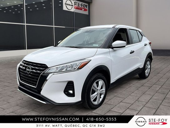 2024 Nissan KICKS S TA 2024 White