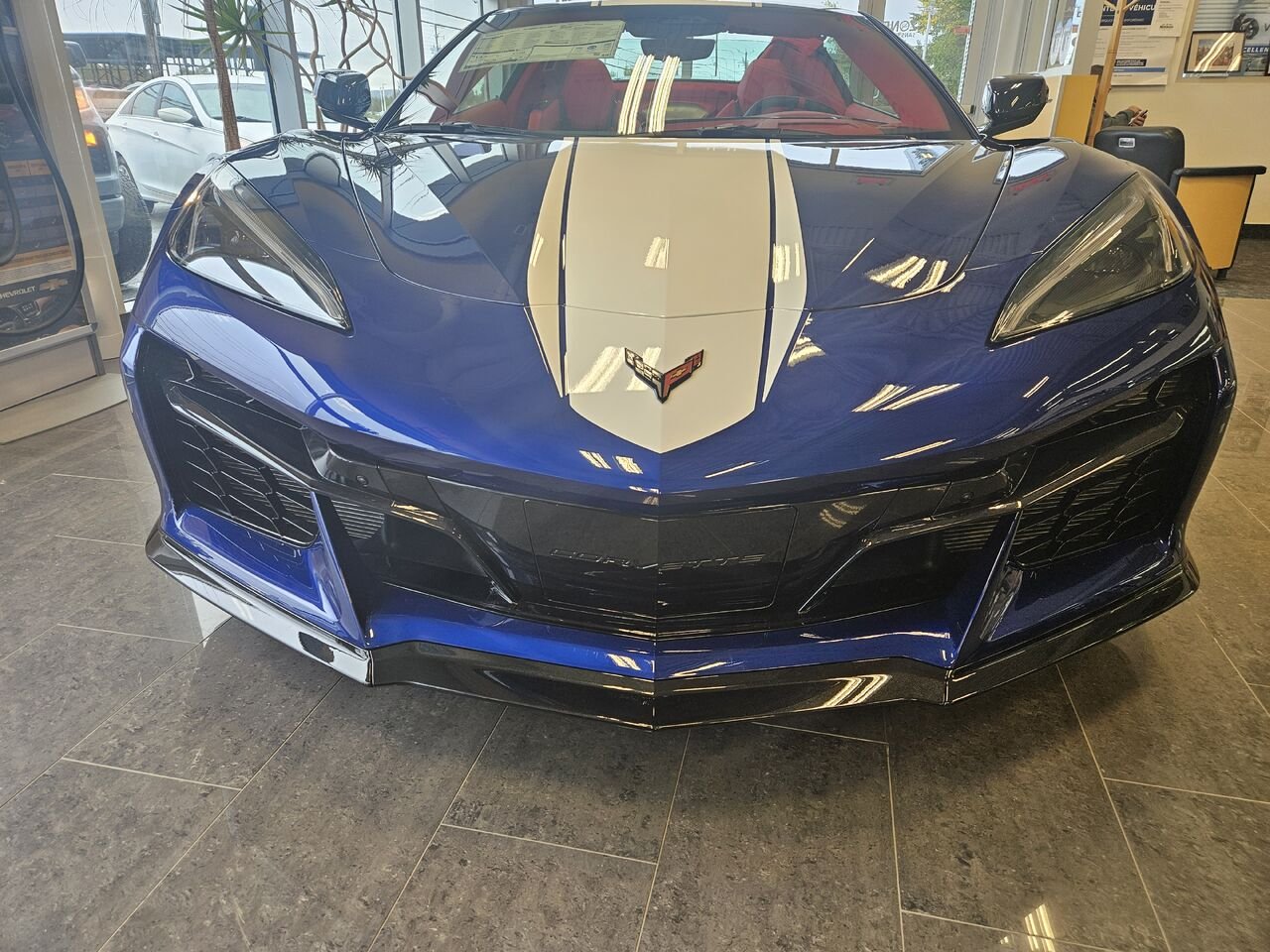 2027 Chevrolet Corvette Grand Sport cabriolet 2 portes avec 3LT Admiral Blue Metallic Thetford Mines - photo #4