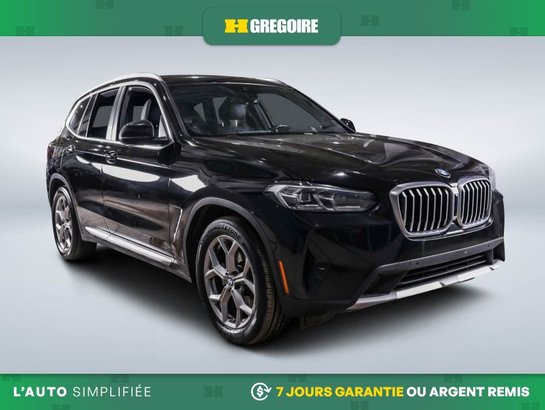 BMW X3 2022 2022 Noir