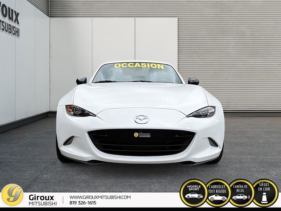 2017 Mazda MX-5 RF GS à toit fuyant rétractable 2 portes BM White