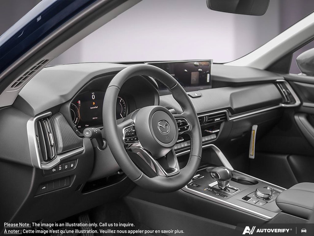 2026 Mazda CX-90 PHEV JM3KKCHA2T1421726 Deep Crystal Blue Mica Mirabel - photo #11