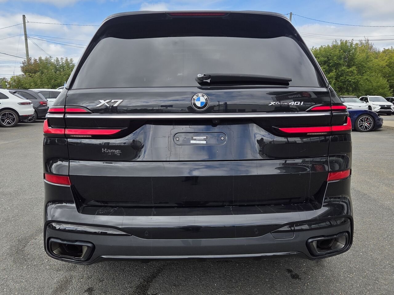 BMW X7 40i xDrive 2023 Noir Granby - photo #5