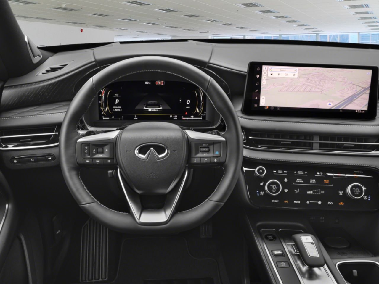 INFINITI QX65 2027 Blanc brillant/Noir obsidienne Saint-Basile-le-Grand - photo #4