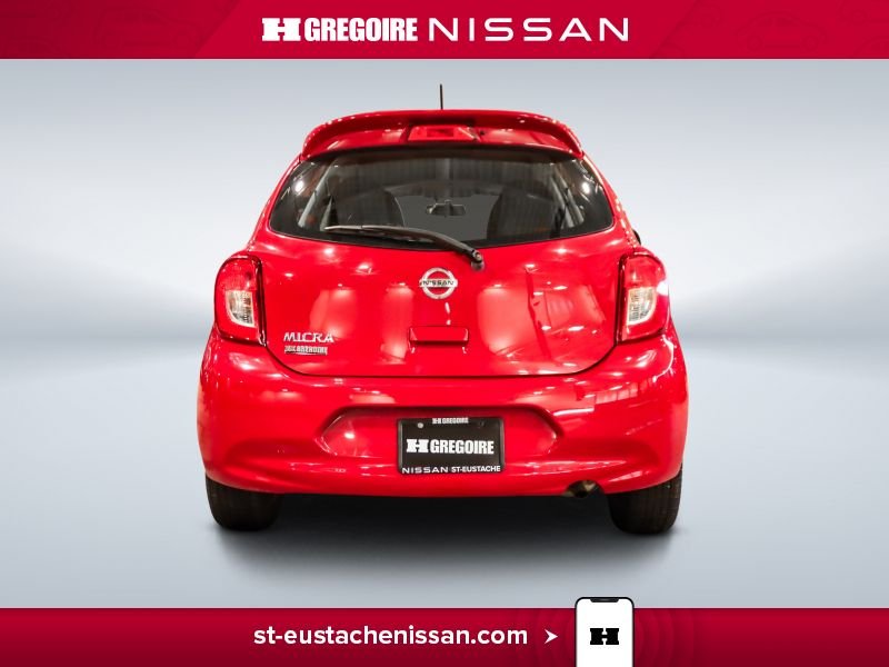 2017 Nissan MICRA Red Saint-Eustache - photo #10