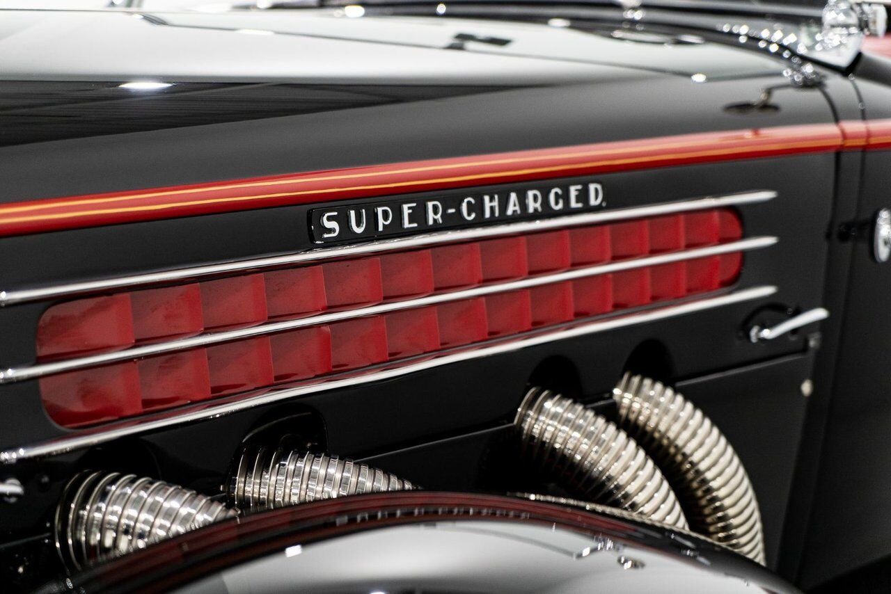 Auburn 851 Supercharge Phaeton **PRIX EN USD** 1935 Noir Montréal - photo #44