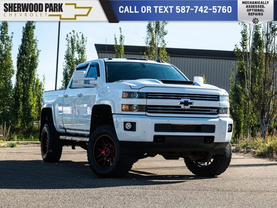 2018 Chevrolet Silverado 3500HD LT Custom Sport 6.6L Duramax Z71 | Lift Kit White
