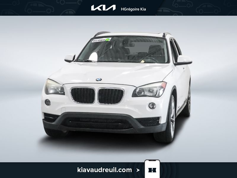 BMW X1 2014 Blanc Laval - photo #2