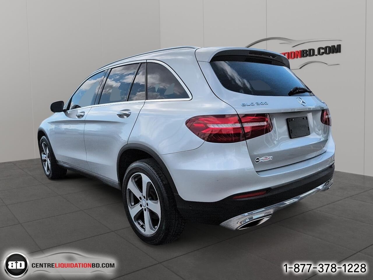 2017 Mercedes-Benz GLC GLC 300 4MATIC | BD0390 Silver Granby - photo #7