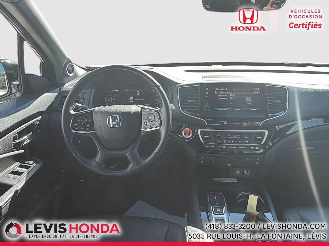 2021 Honda Pilot Touring 7P Touring 7 places TI White Lévis - photo #25