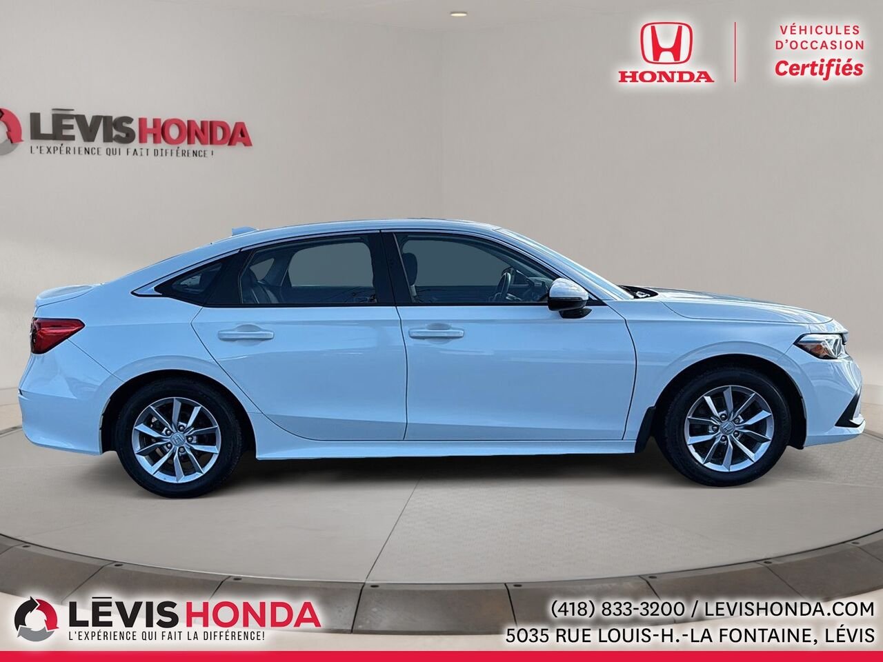 2024 Honda Civic EX EX CVT White Lévis - photo #8