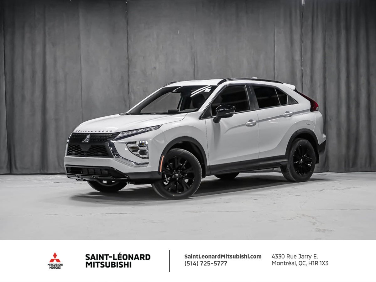 2026 Mitsubishi ECLIPSE CROSS NOIR White Montreal - photo #0