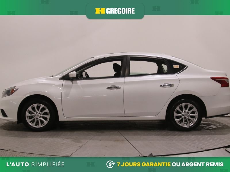 Nissan Sentra SV AUTO AC TOIT MAGS CAM RECUL BLEUTOOTH 2019 Blanc