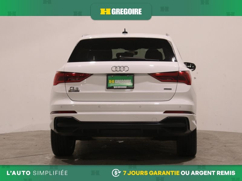Audi Q3 823173 | Technik AWD AUTO A/C CUIR TOIT MAGS NAV CAM RECUL 2019 Blanc Laval - photo #7