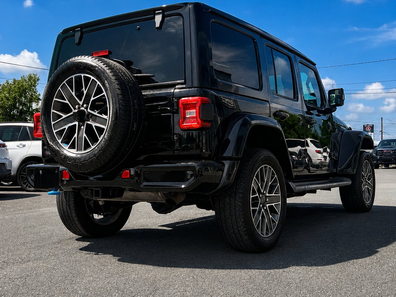 Jeep Wrangler 4xe 2023 Noir Granby - photo #6