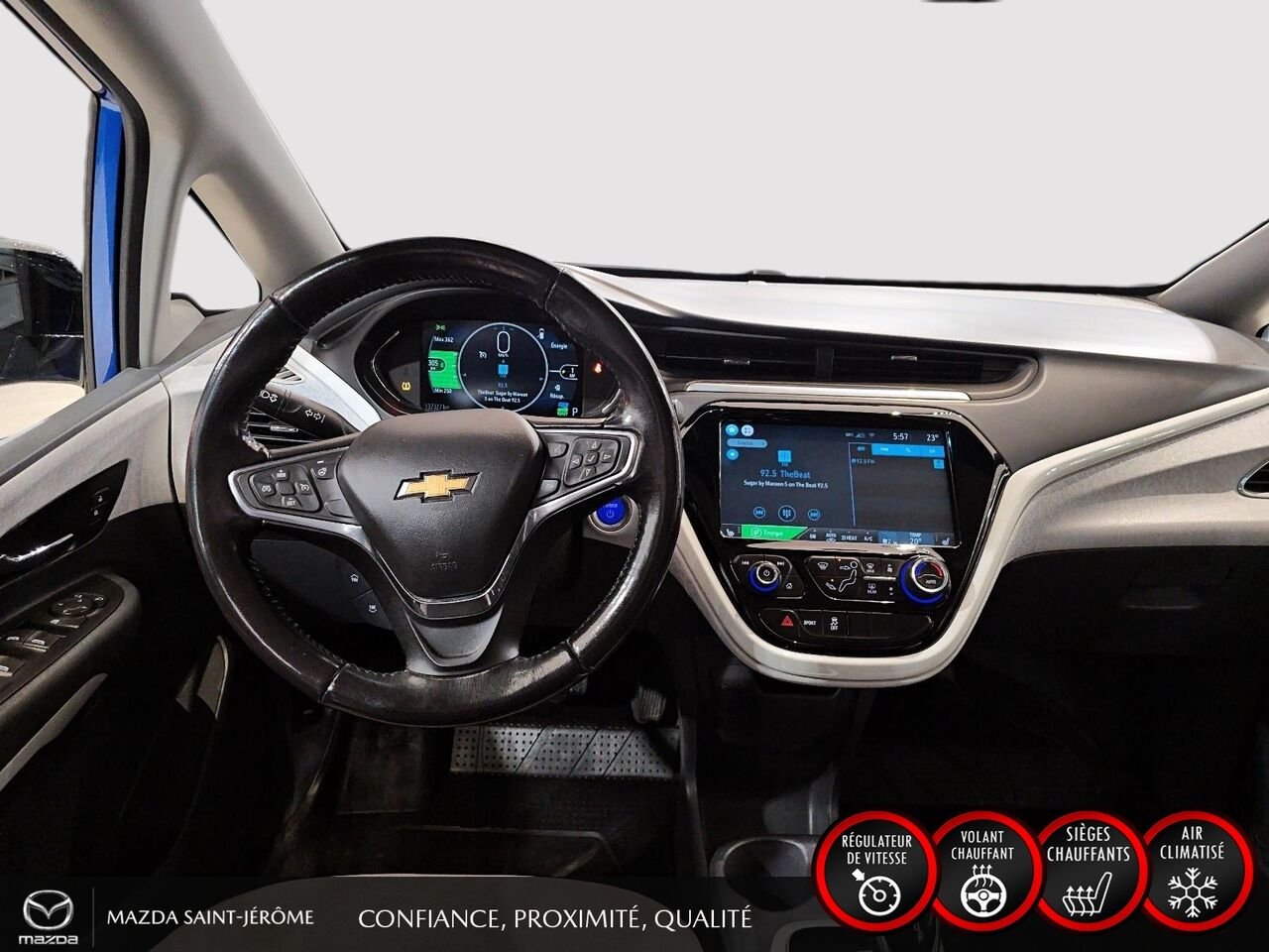 Chevrolet Bolt EV LT | UN SEUL PROPRIÉTAIRE | JAMAIS ACCIDENTÉ | RECHARGE RAPIDE 2020 Bleu Saint-Jérôme - photo #20