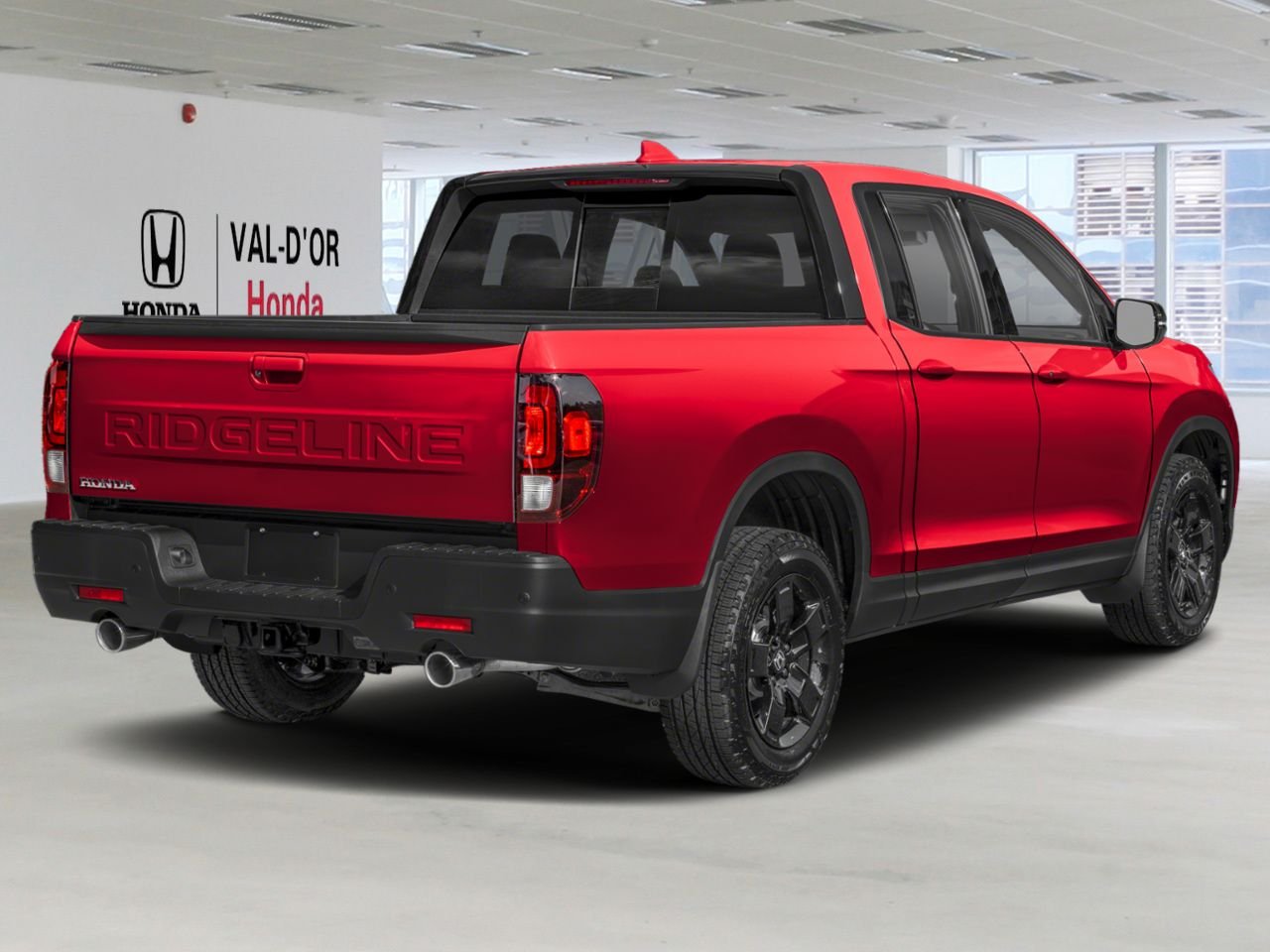 2026 HONDA Ridgeline Black Edition Traction Intégrale Radiant Red Metallic II Val-d'Or - photo #2