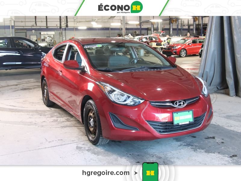 2016 Hyundai Elantra Red Laval - photo #0