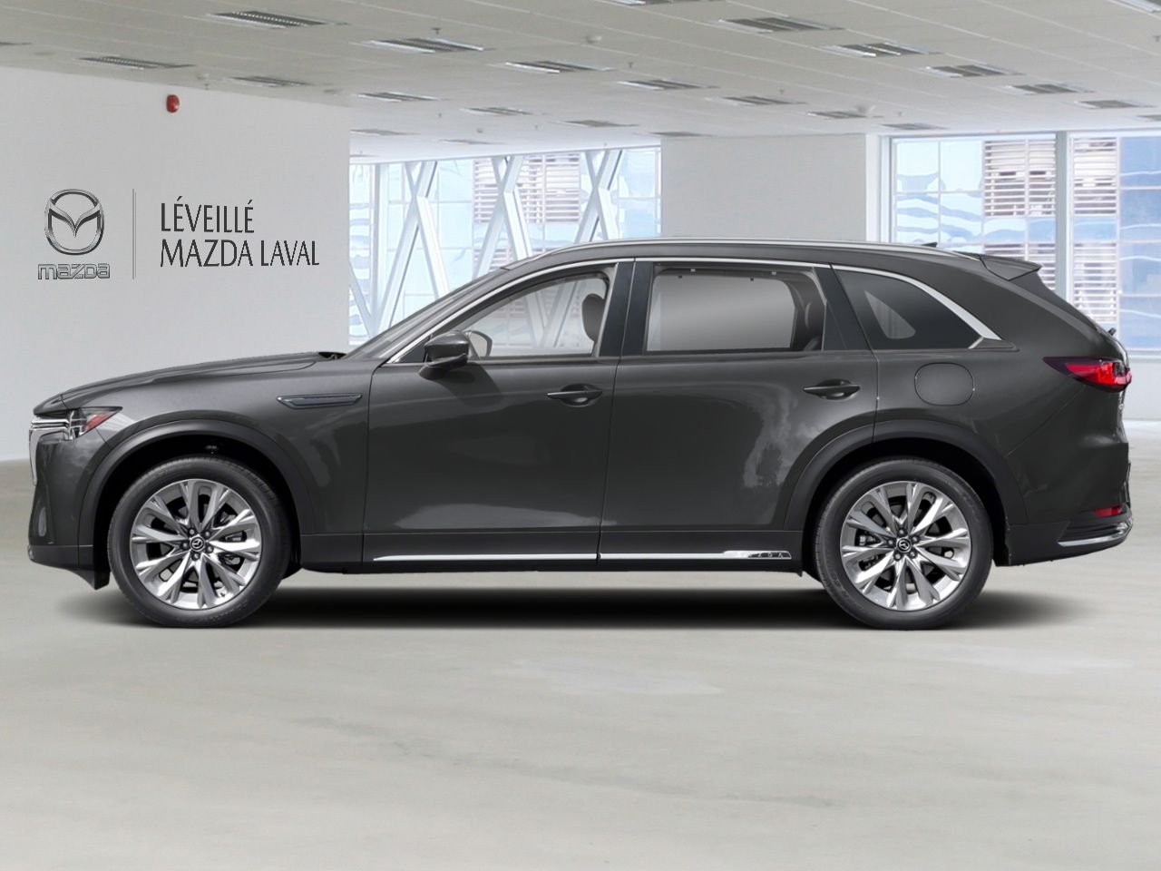 2026 Mazda CX-90 MHEV GT TI Machine Grey Metallic Laval - photo #2