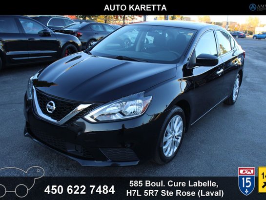 Nissan Sentra SV toit ouvrant sieges chauffants mags 2019 Noir