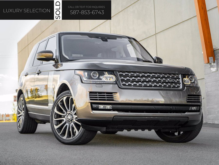 2017 Land Rover Range Rover Autobiography gray
