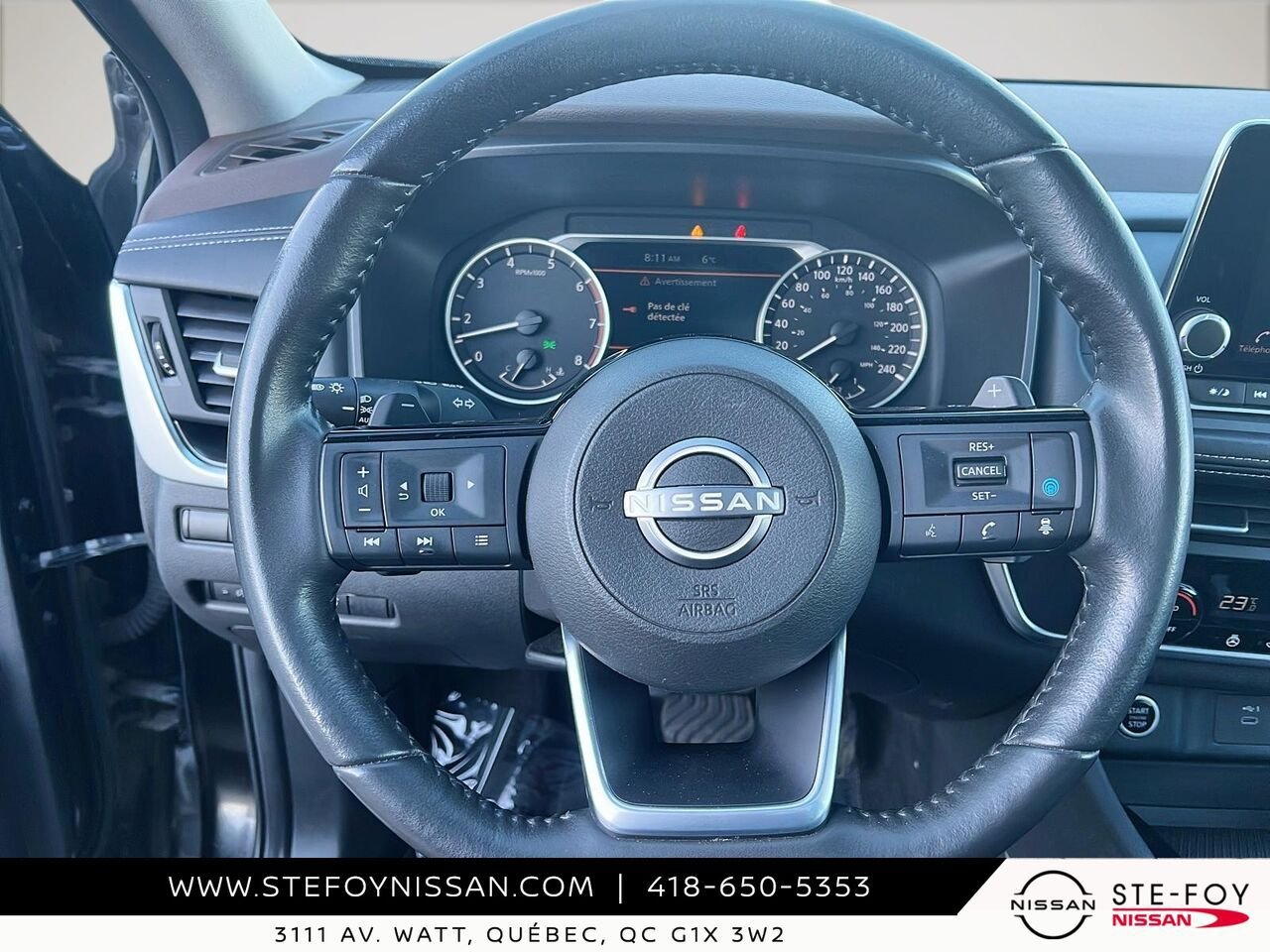 2023 Nissan ROGUE SV TI MIDNIGHT Black Ste-Foy - photo #11