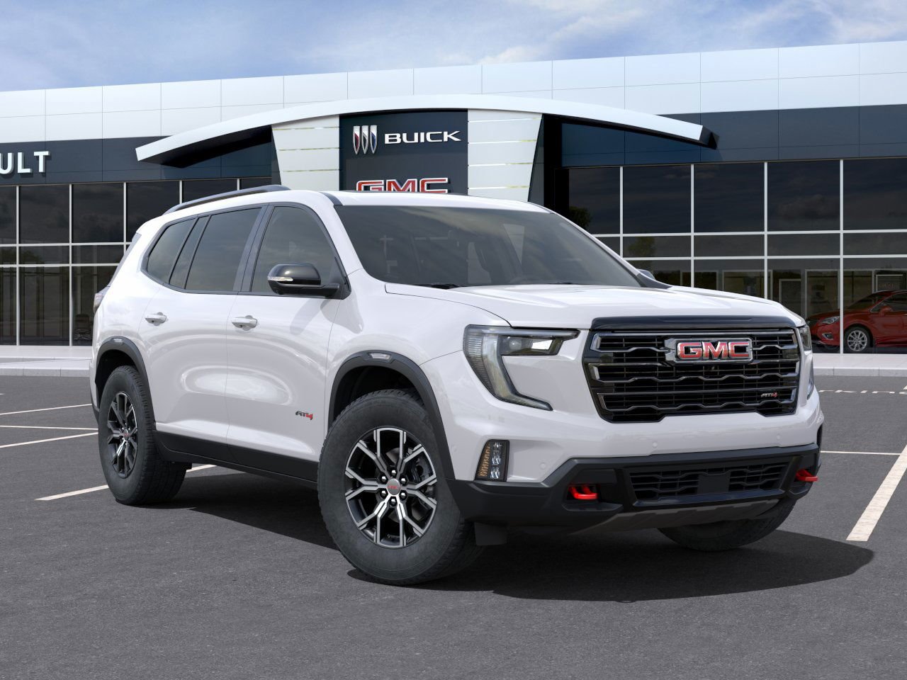 2025 GMC Acadia AT4 White Frost Tricoat Saint-Eustache - photo #6