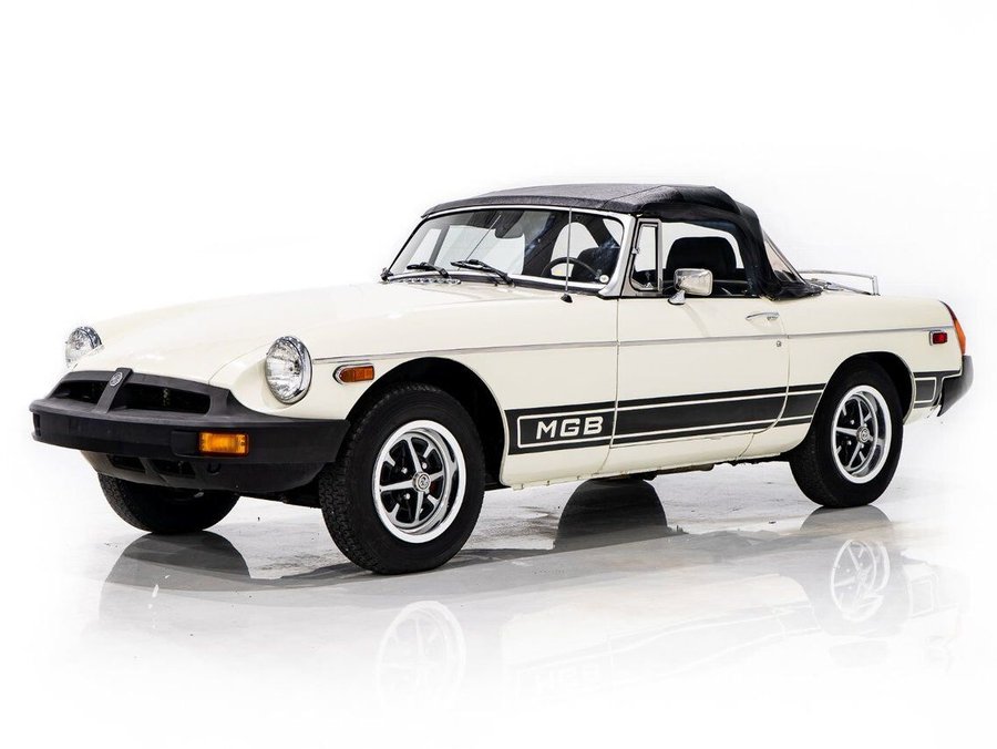 1979 MG B 1979 White