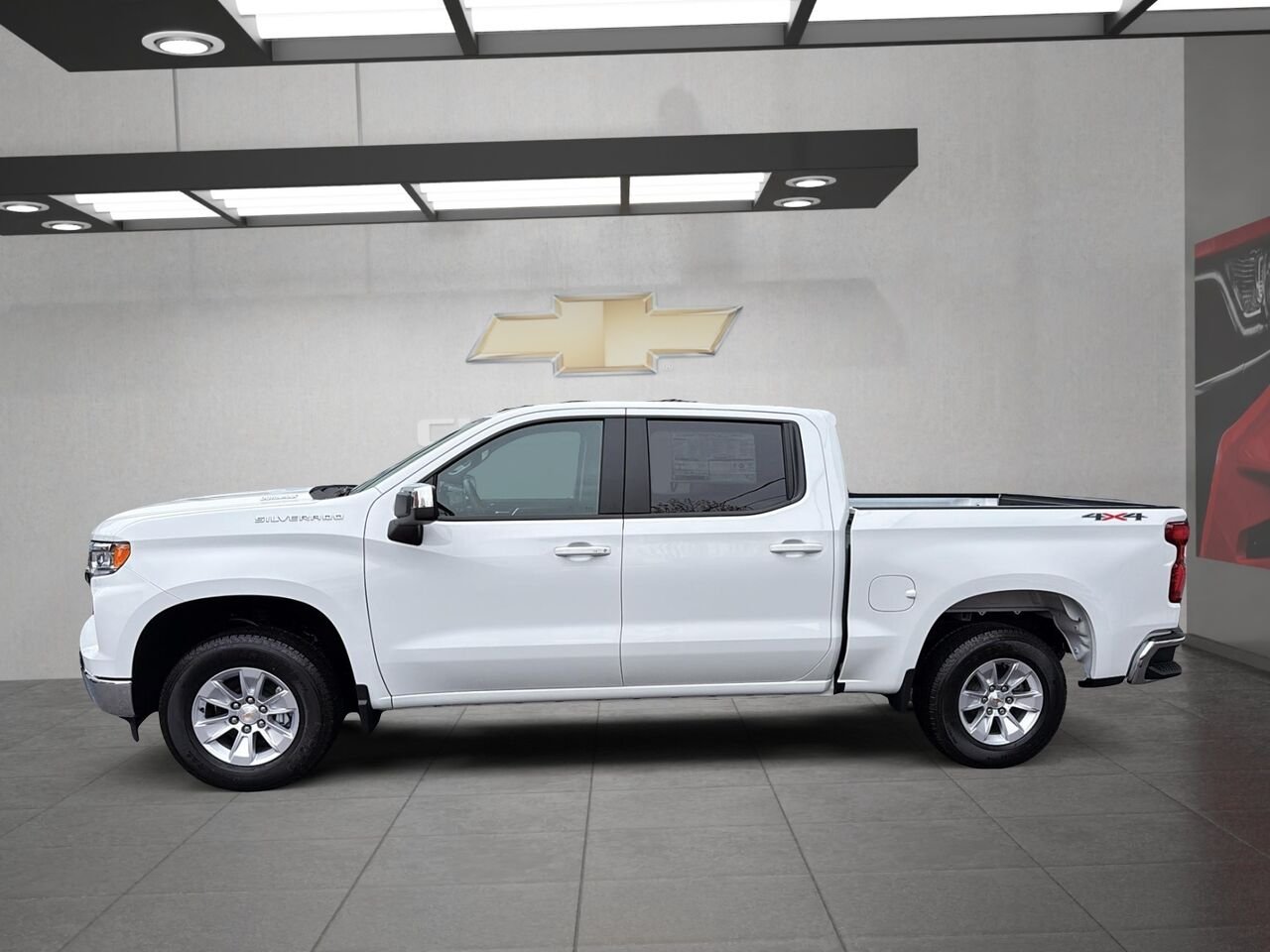 CHEVROLET Silverado 1500 LT 2026 BLANC SOMMET Saint-Hyacinthe - photo #2