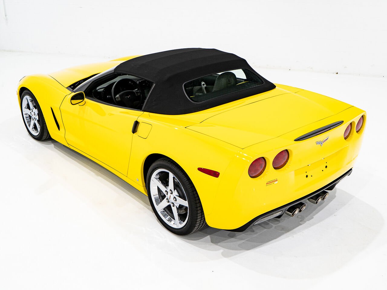 Chevrolet Corvette With only 900km (563mi) From new with window sticker 2008 Jaune Kirkland - photo #20