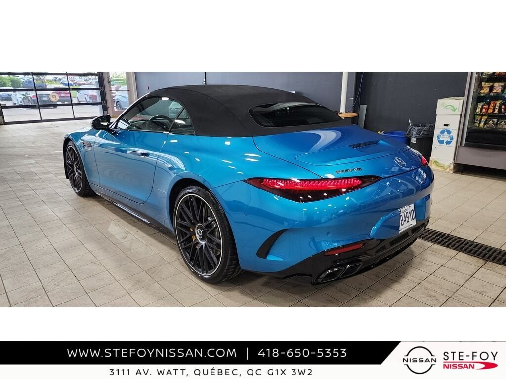 Mercedes-Benz SL-Class AMG SL 63 Roadster IMPECCABLE COMME NEUF 2023 Bleu Ste-Foy - photo #4