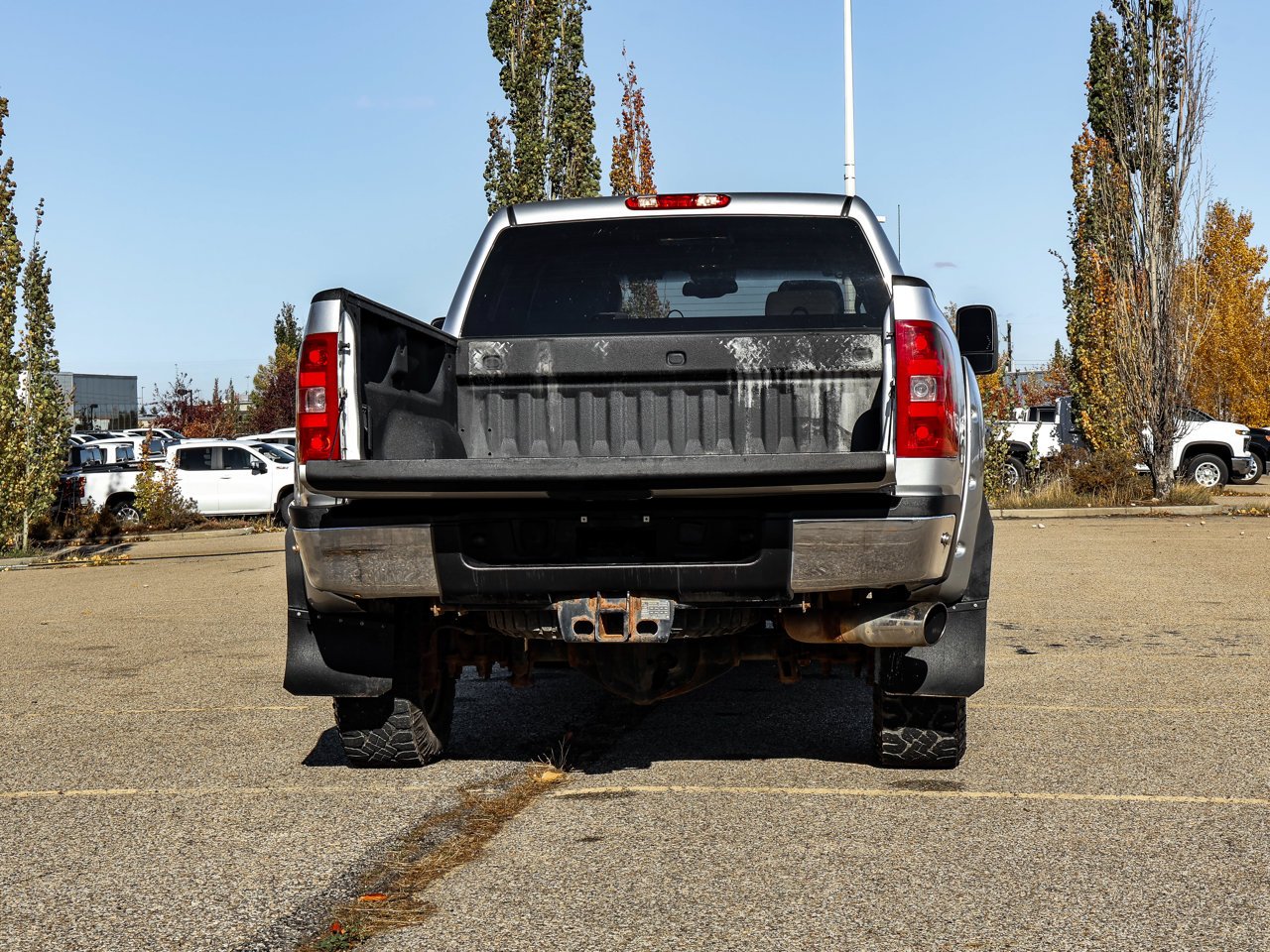 2011 Chevrolet Silverado 3500HD 4WD Crew Cab 167 LTZ Grey Sherwood Park - photo #8