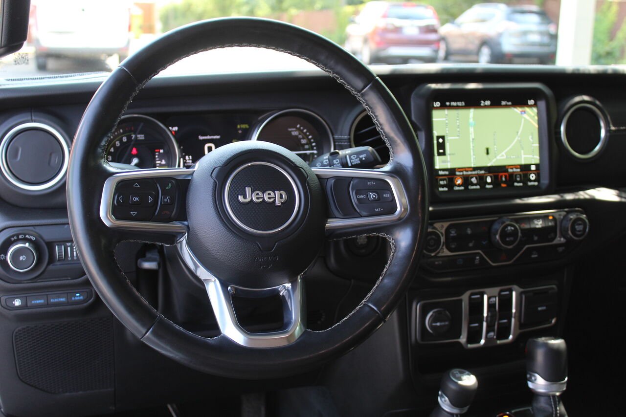 2022 Jeep Wrangler 4xe VIN: 1C4JJXP6XNW107114 White Sainte-Rose - photo #10