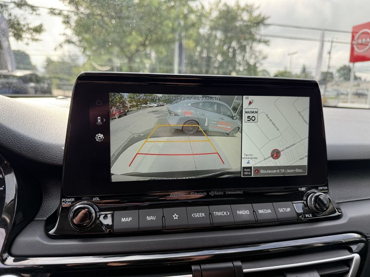 Kia Seltos SX Turbo TI avec intérieur noir 2023 Bleu Châteauguay - photo #19