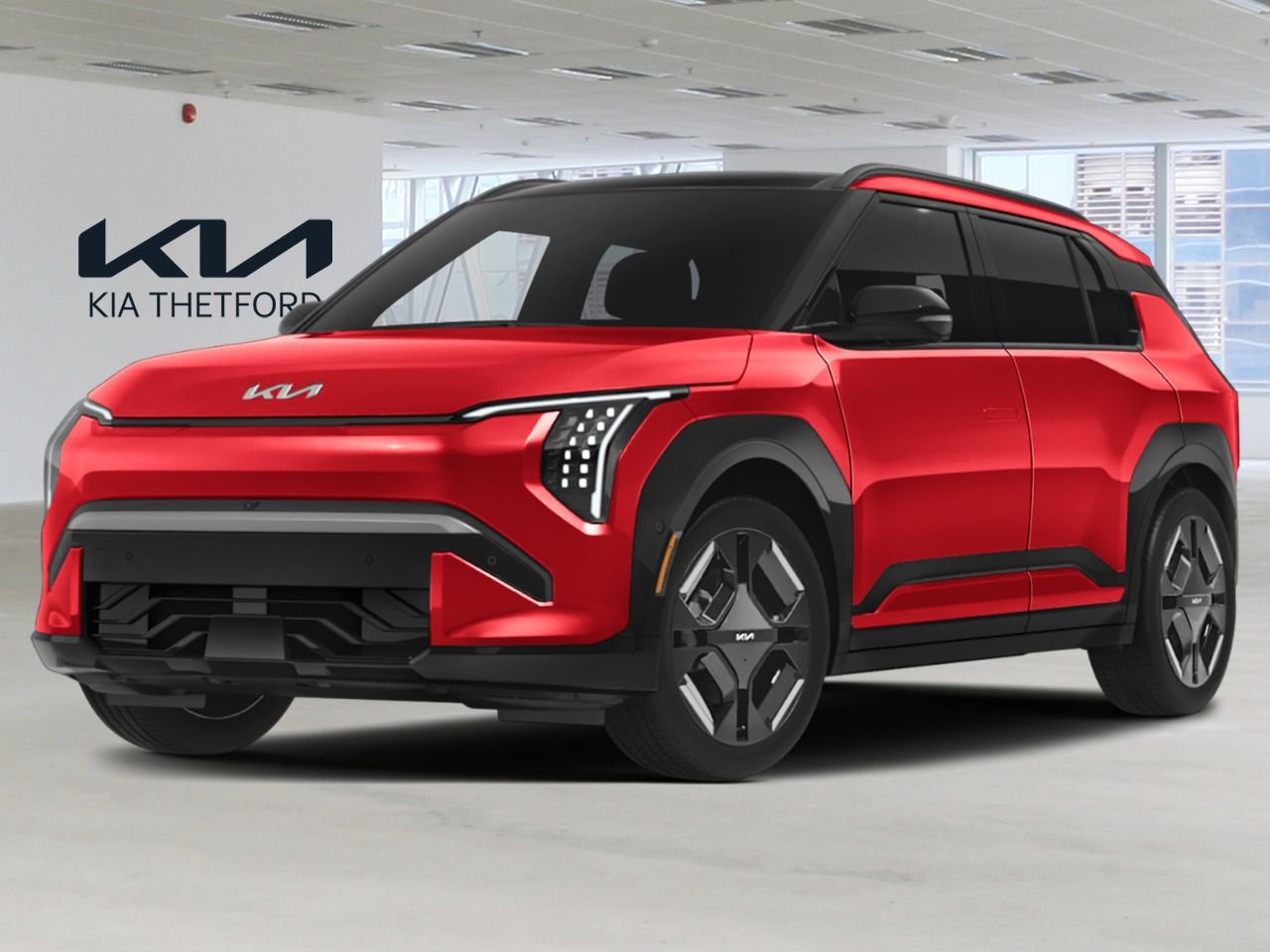 Kia EV3 2027 Rouge radieux Thetford Mines - photo #0