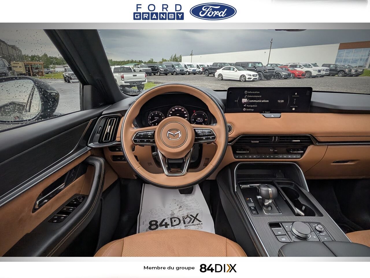 2025 Mazda CX-70 hybride léger Black Granby - photo #10