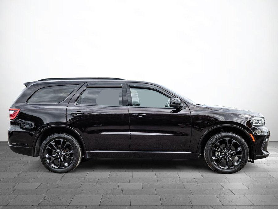 2025 Dodge Durango GT AWD 7 PLACES SIEGES & VOLANT CHAUFFANT ANTIVOL Black