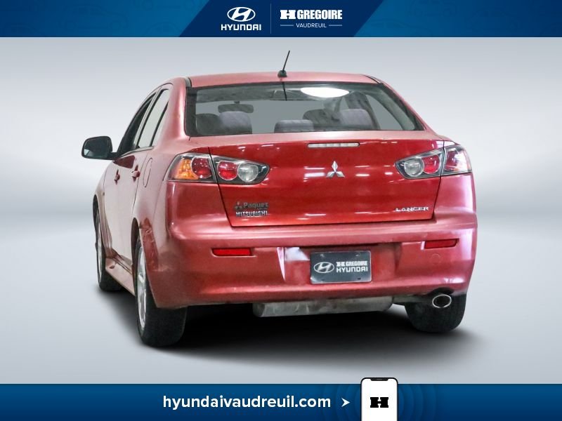 Mitsubishi Lancer YA898 | 4dr Sdn Man SE 2010 Rouge Laval - photo #7