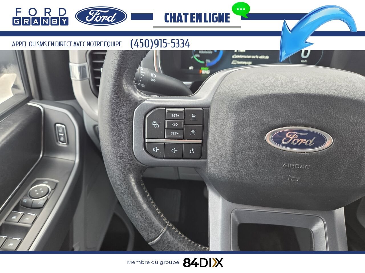 2023 Ford F-150 Lightning Black Granby - photo #10