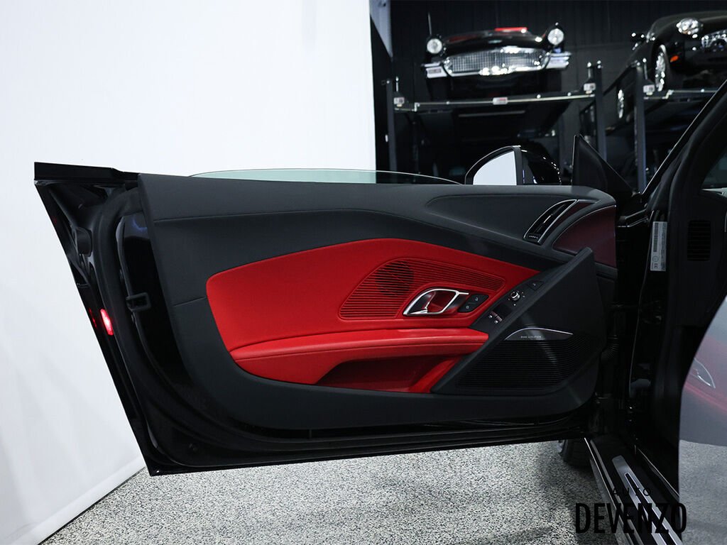 Audi R8 Spyder V10 2018 Noir Saint-Eustache - photo #7