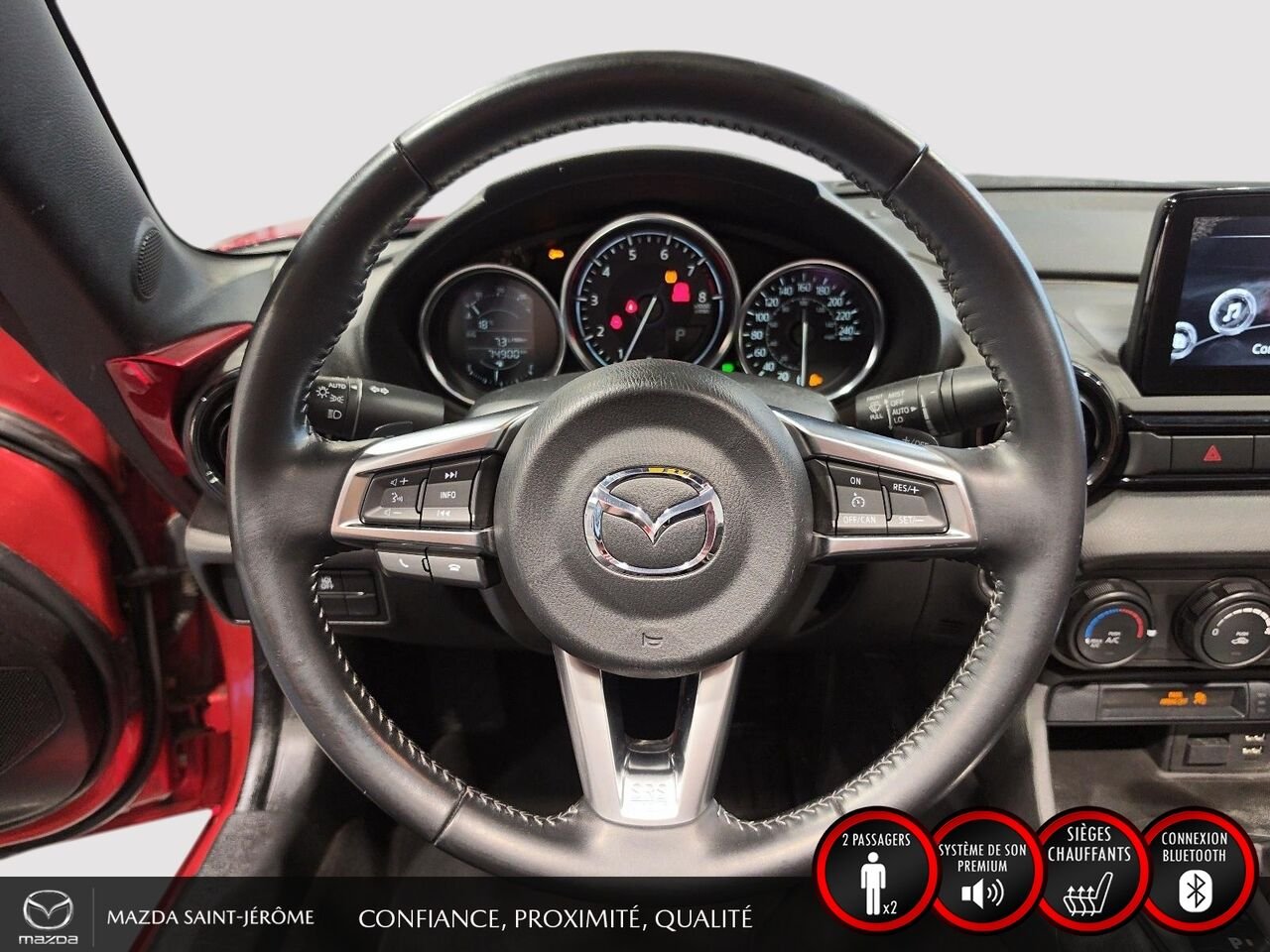 2020 Mazda MX-5 Red Ste-Agathe des Monts - photo #12