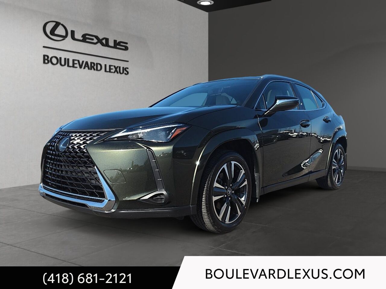 Green 2024 Lexus UX Hybrid SUV / Crossover All-Wheel Drive Continuously Variable Transmission