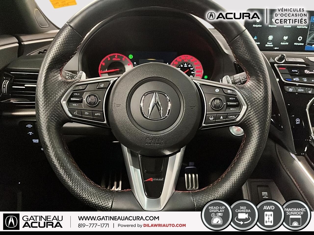 Acura RDX A-Spec Platinum Élite SH-AWD 2025 Blanc Gatineau - photo #9